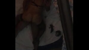 Sentando no pau grosso