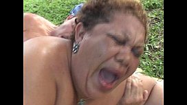 Comendo A Velha Gorda No Quintal De Casa